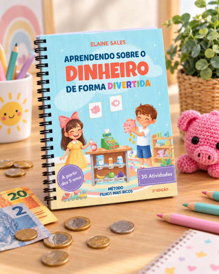Capa de Aprendendo sobre o Dinheiro de forma Divertida