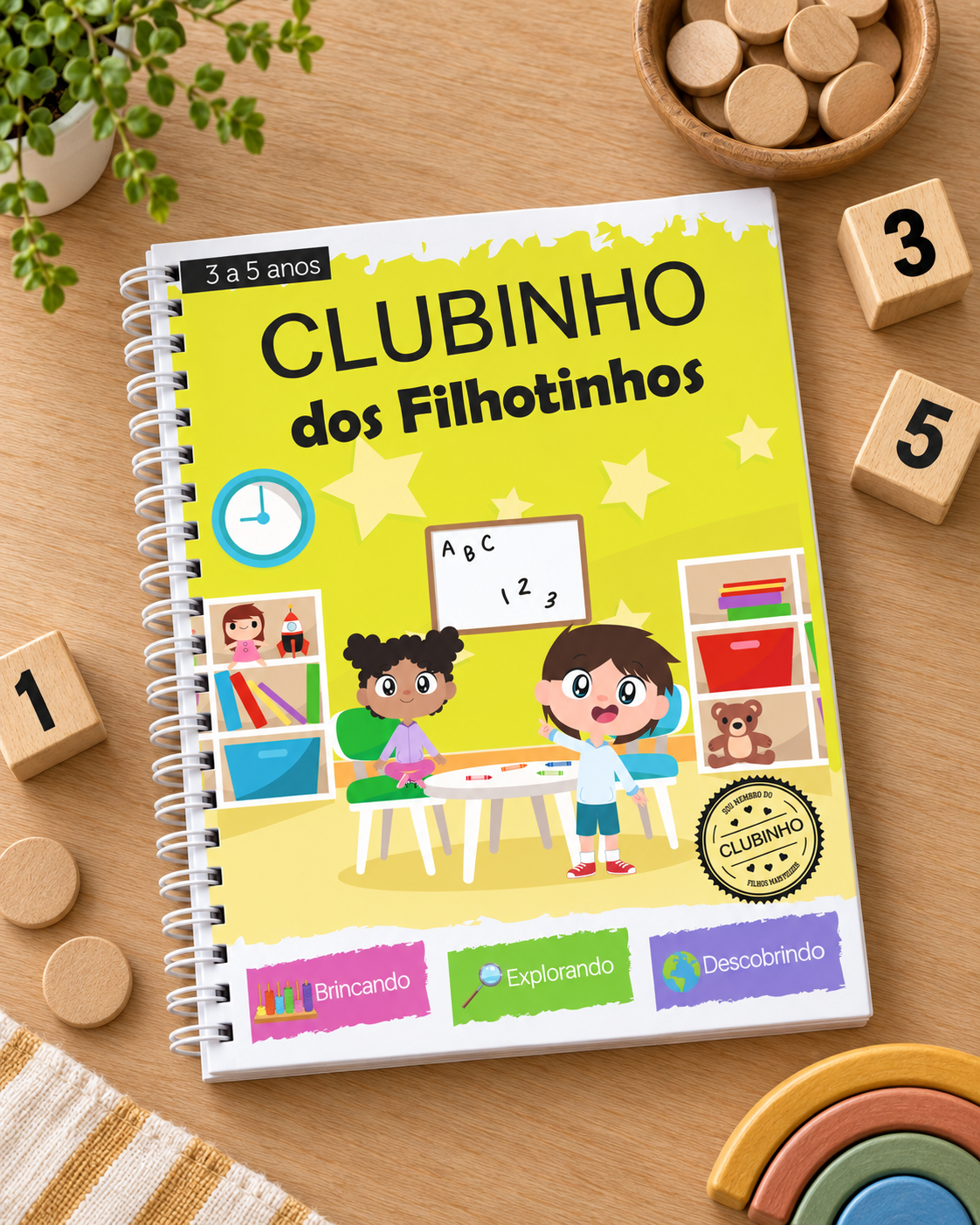 Clubinho dos Filhotinhos (3 a 5 anos)
